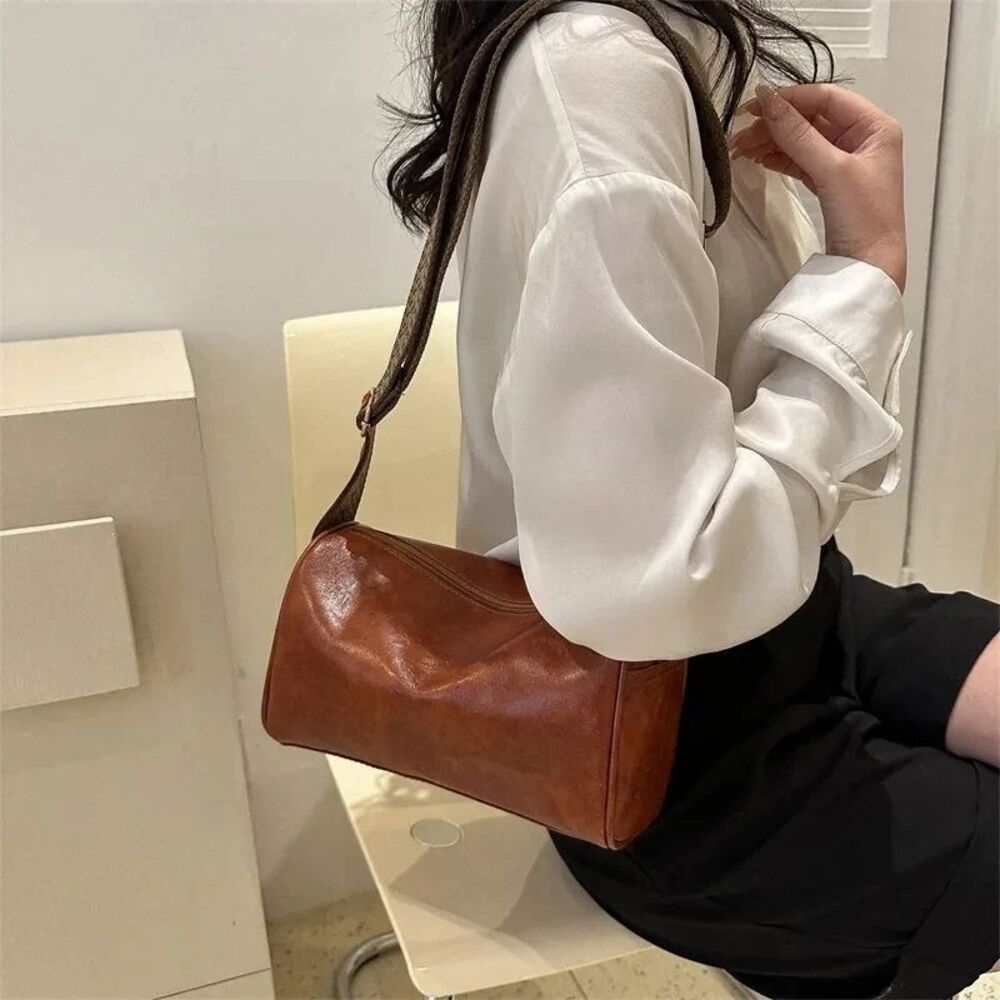 Handbags For Women Shoulder Tote Work Bags Vintage PU Leather