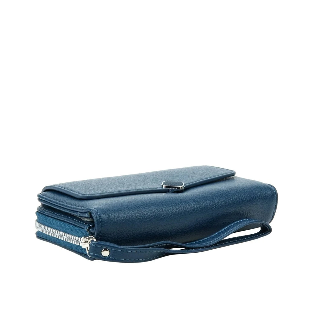 Women's Wristlet Wallet – Large Capacity Zip Around Clutch Purse