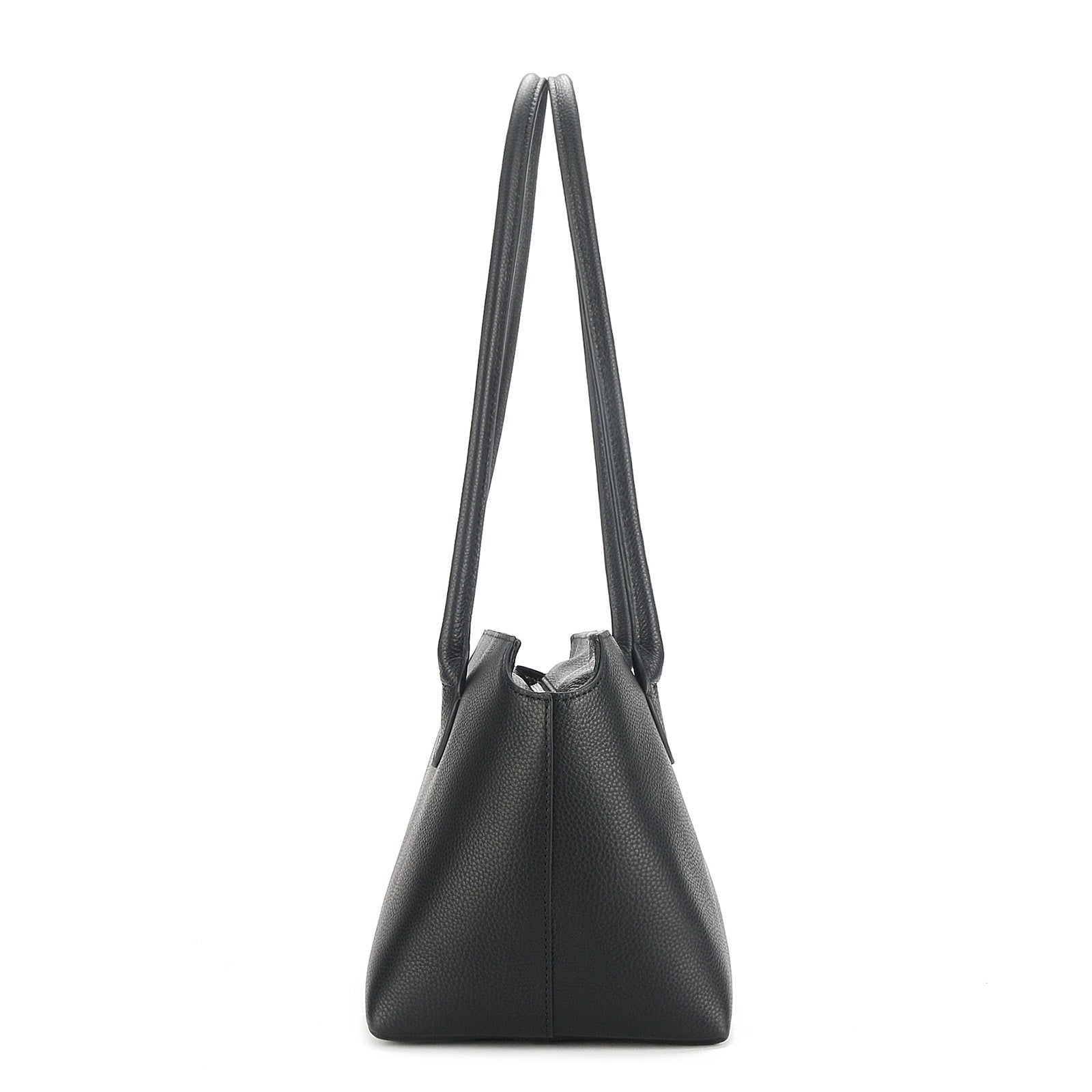 Leather Tote Large Capacity Underarm Bag Cowhide Handbag Women