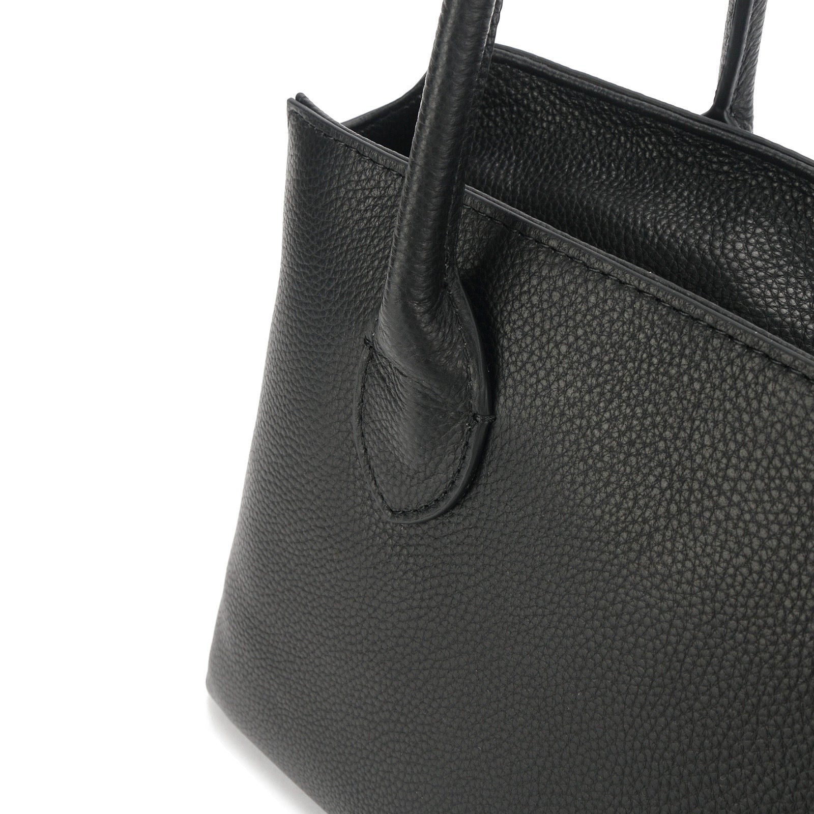 Leather Tote Large Capacity Underarm Bag Cowhide Handbag Women