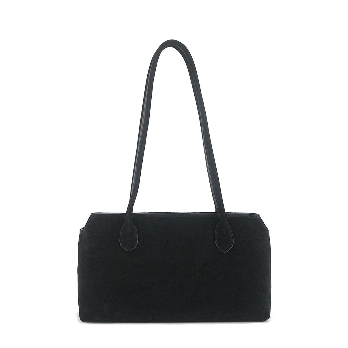 Leather Tote Large Capacity Underarm Bag Cowhide Handbag Women